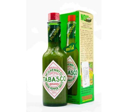 TABASCO SALSA PICANTE D PIMIENTO VERDE JALAP 150ML