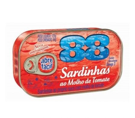 SARDINA EN SALSA DE TOMATE 88  125 GR