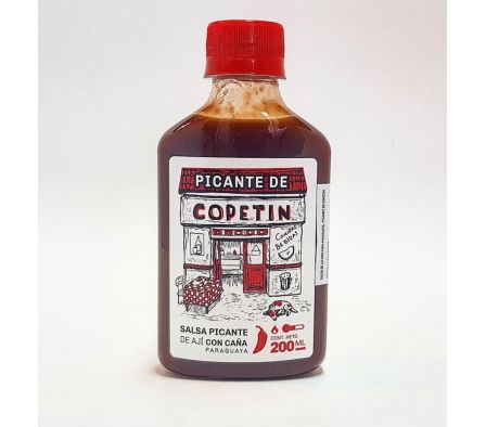 SALSA PICANTE ARTISAN COPETIN AJI CON CAÑA 200ML