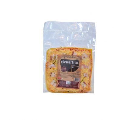 PIZZA EL CUARTITO PANCETA CONG 265GR