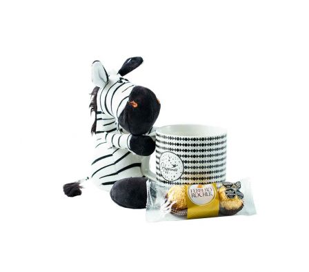 Taza infusion zebra