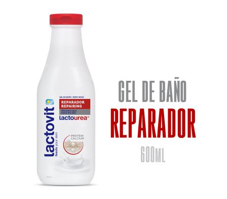 LACTOVIT LACTOUREA GEL DE BAÑO 650ML*12