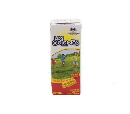 LECHE CRECIMIENTO UHT 200 ML LOS COLONOS