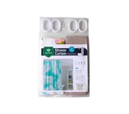 CORTINA ESTAMPADO P/BAÑO REF MT1126544