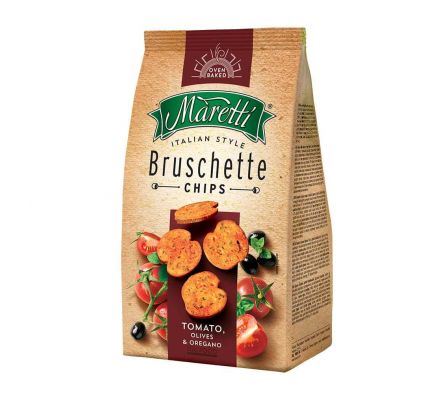 MARETTI TOSTADITAS SNACK TOM,OLIVA Y OREG.70GR