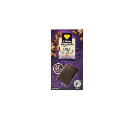 CHOCOLATE EDEKA 81% CACAO 100GR