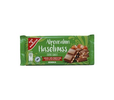 CHOCOLATE CON AVELLANAS G & G  100 GR