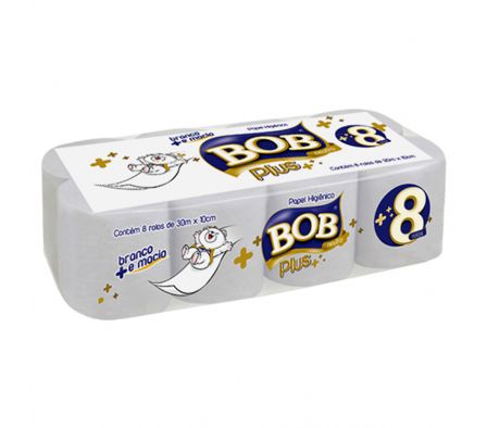PAPEL HIG. BOB NORMAL 8 UNDS