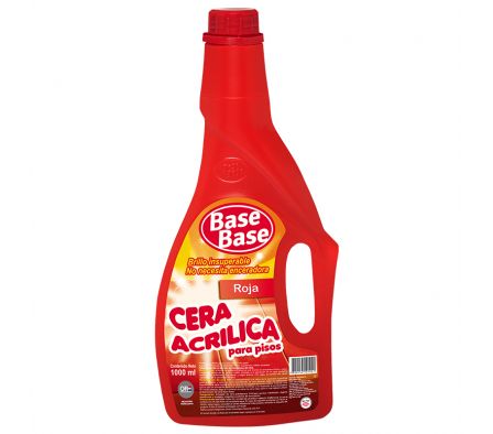 BASE BASE CERA LIQUIDA ACRIL. ANTID. ROJA 1.LT