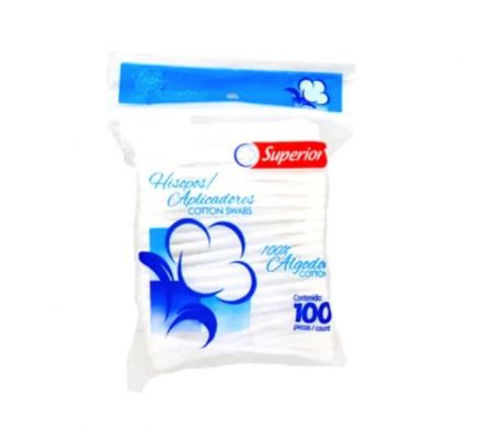 COTONETES SUPERIOR 100 UN.