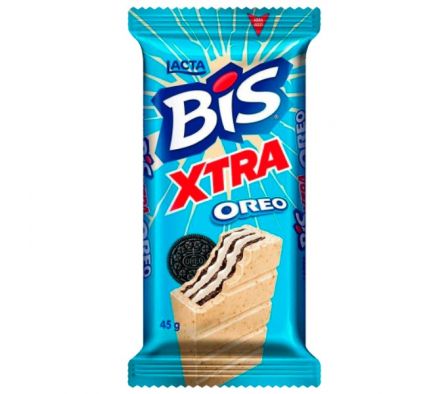 CHOCOLATE LACTA BIS  XTRA OREO 45GR