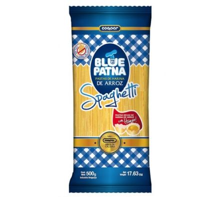 FIDEO DE ARROZ BLUE PATNA SPAGHETTI 500GR