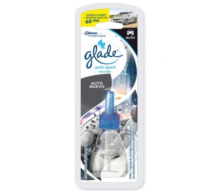 AROMATIZANTE GLADE AUTOSPORT REPUESTO AUTO NUEVO