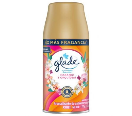 DESODORANTE DE AMBIENTE GLADE REP NARANJO ORQUIDEA