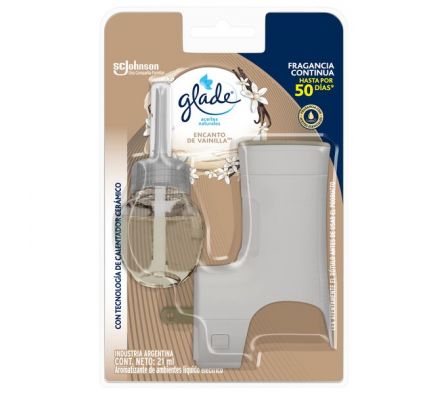 DESODORANTE DE AMBIENTE GLADE ACEITE VAINILLA