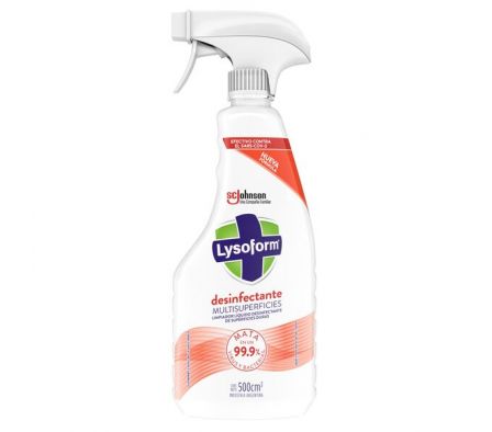 DESINFECTANTE LYSOFORM MULTISUPERFICIES GAT. 500CC