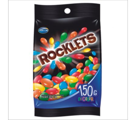 ROCKLETS CHOCOLATE EN BOLSA 150GR