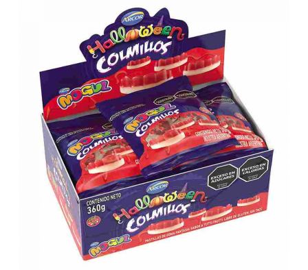 GOMITAS MOGUL COLMILLOS HALLOWEEN 30GR