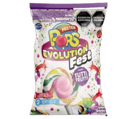 CHUPETIN MR POPS EVOL.FEST 18G