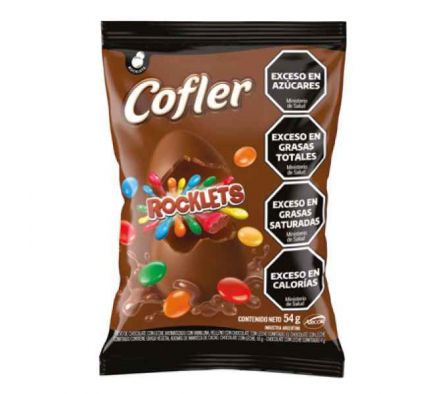 HUEVO DE PASCUA COFLER ROCKLETS 54G