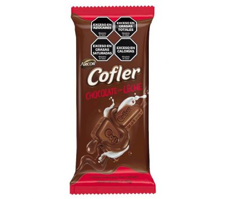 CHOCOLATE COFLER ARCOR CHOCOLATE C/LECHE 140GR