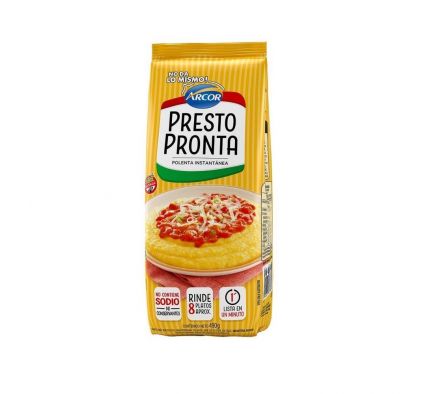 ARCOR POLENTA PRESTOPRONTA 490 GR
