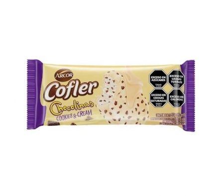 HELADO COFLER CHOCOLINAS COOKIES&CREAM 66GR