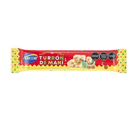 TURRON ARCOR DE MANI 280GR