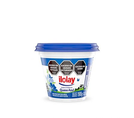 QUESO UNTABLE ILOLAY SABOR QUESO AZUL 190GR