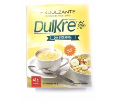 EDULCORANTE DULKRE SUCRALOSA C/FF EST 50 SOBRE