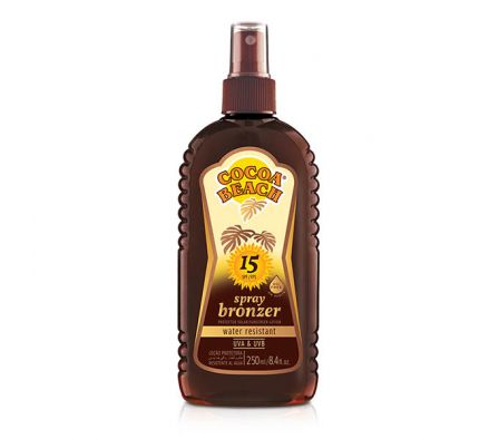COCOA BEACH SPRAY BRRONCEADORA FPS 15*250ML