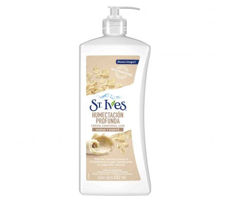 CREMA CORPORAL ST. IVES AVENA Y KARITE 532ML