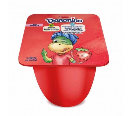 YOGUR DANONINO FRUTILLA 80,5GR