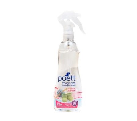 PERFUMANTE POETT FRAGANZA SUAV.DE BEBE 250 ML