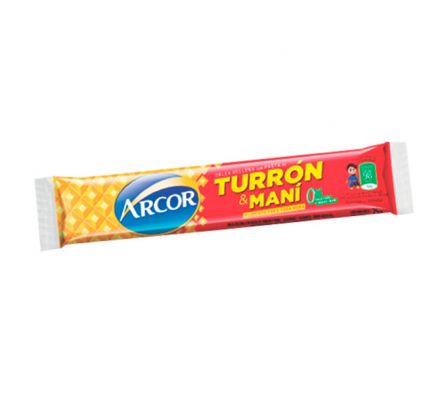 ARCOR TURRON DE MANI 25 GR 