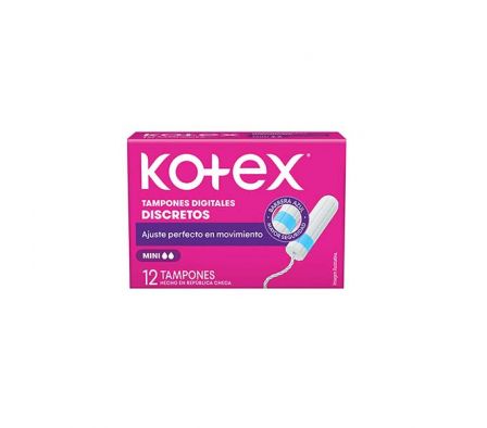 TAMPONES KOTEX  EVOLUTION MINI 12 UNI
