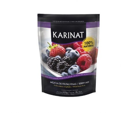 MIX 3 BERRIES CONGELADA KARINAT 600 GR.
