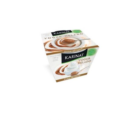 YOGUR HELADO KARINAT SABOR DULCE DE LECHE 120GR