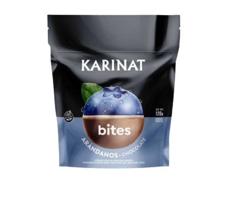 BITES ARANDANOS + CHOCOLATE KARINAT X 120 GR