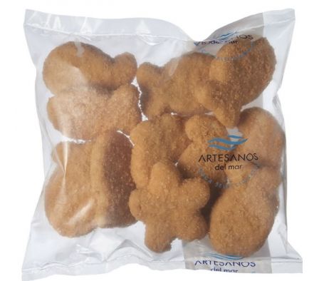 FORMITAS MERLUZA ARTESANOS DEL MAR REBOZADAS 450GR