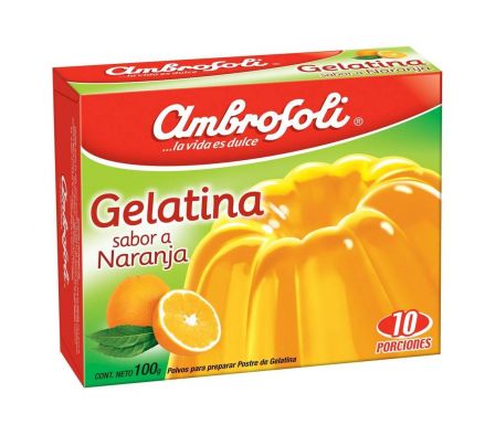 AMBROSOLI GELATINA NARANJA 160GR