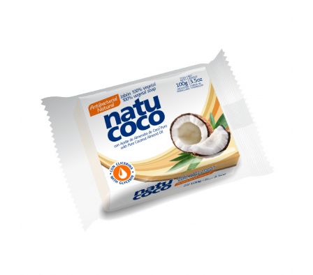 JABON DE COCO NATU COCO PURO BLANCO 100GR