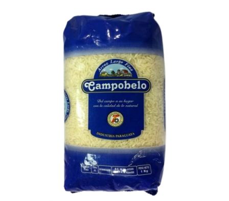 ARROZ CAMPOBELO TIPO II 1KG AZUL