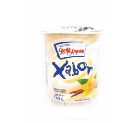YOGHURT VAINILLA XABOR 125GR.