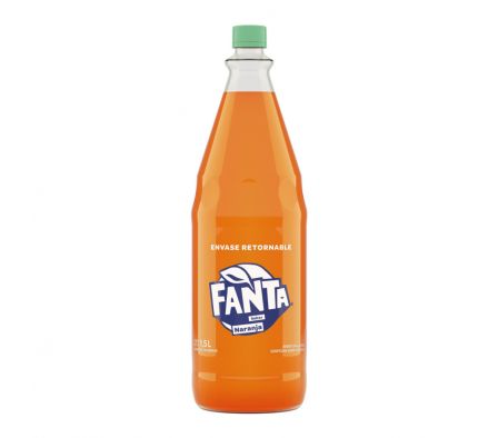 GASEOSA FANTA NARANJA ZERO BOTELLA X 1.500 CC.