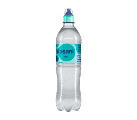 AGUA DASANI ECO SPORT MINERALIZADA SIN GAS 500 ML 