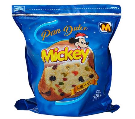 PAN DULCE MICKEY MILANES 450GR