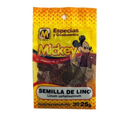 SEMILLA DE LINO MICKEY 25G