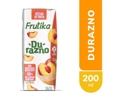 FRUTIKA JUGO NECTAR DURAZNO 200 ML 
