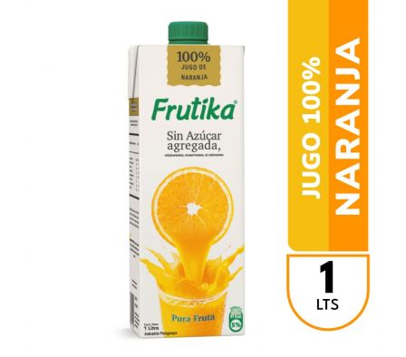 FRUTIKA JUGOS 100% NARANJA 1000ML